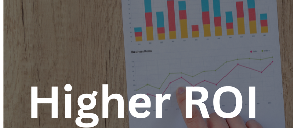 Higher ROI